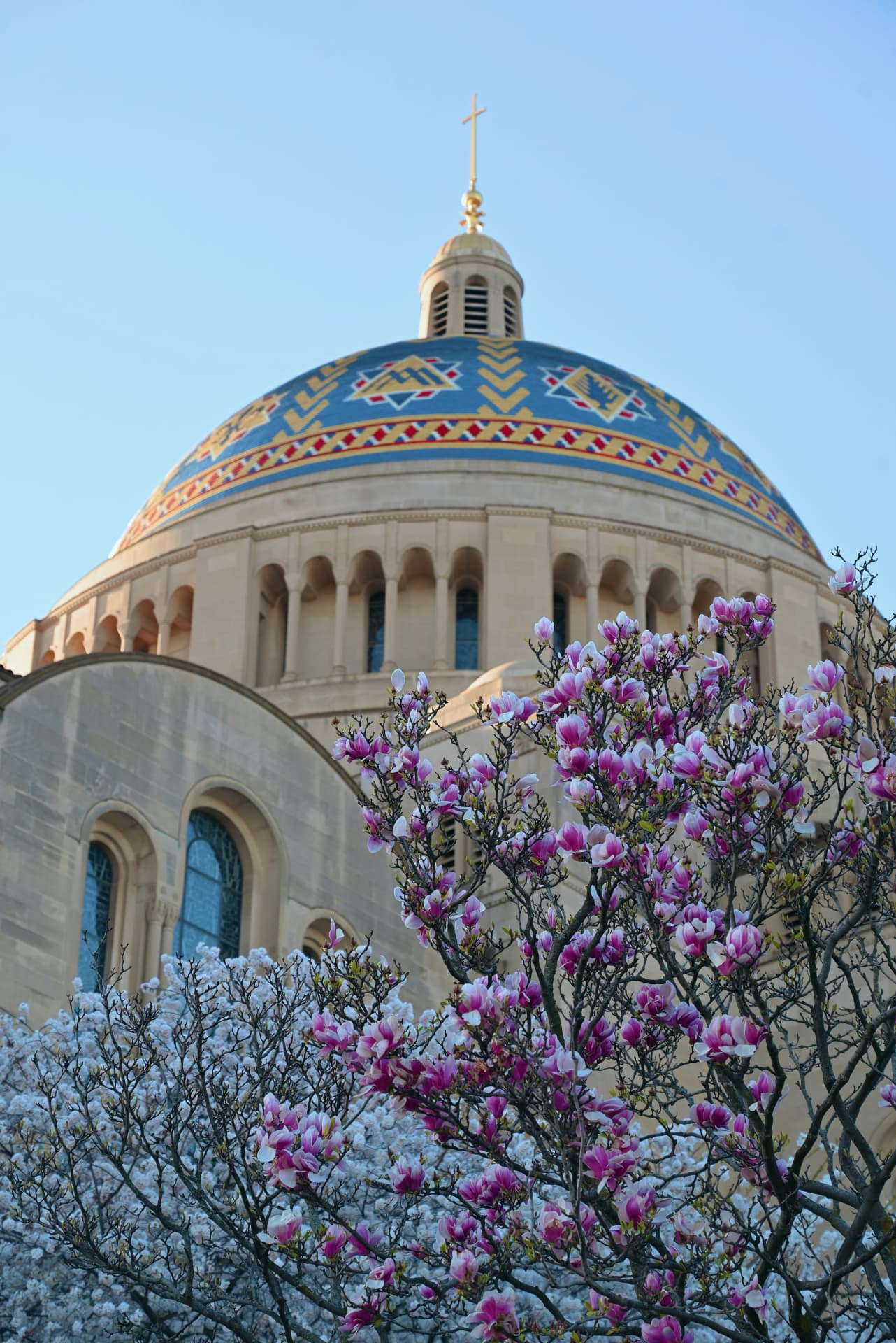 Dome of the Basilica of the National Shrine of the Immaculate Conception in Washington, D.C.